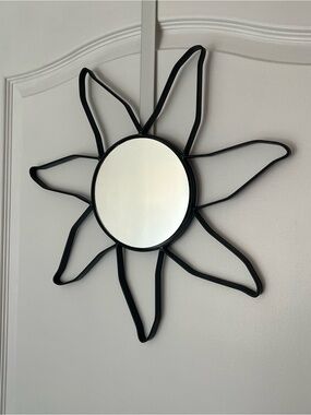 Heavy Metal Sunburst Mirror – Rustic Artisan Wall Decor